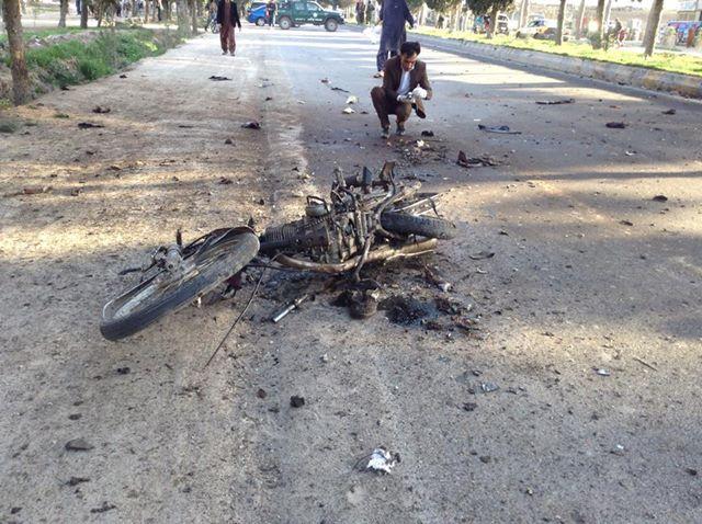 1 policeman dead, 6 wounded in Helmand suicide attack