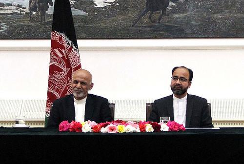 President Ghani and Hajj Minister