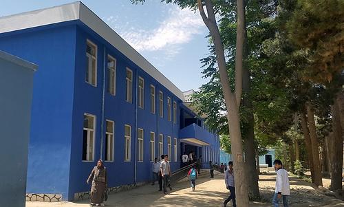 Abn-e-Yamin high school in Jawozjan