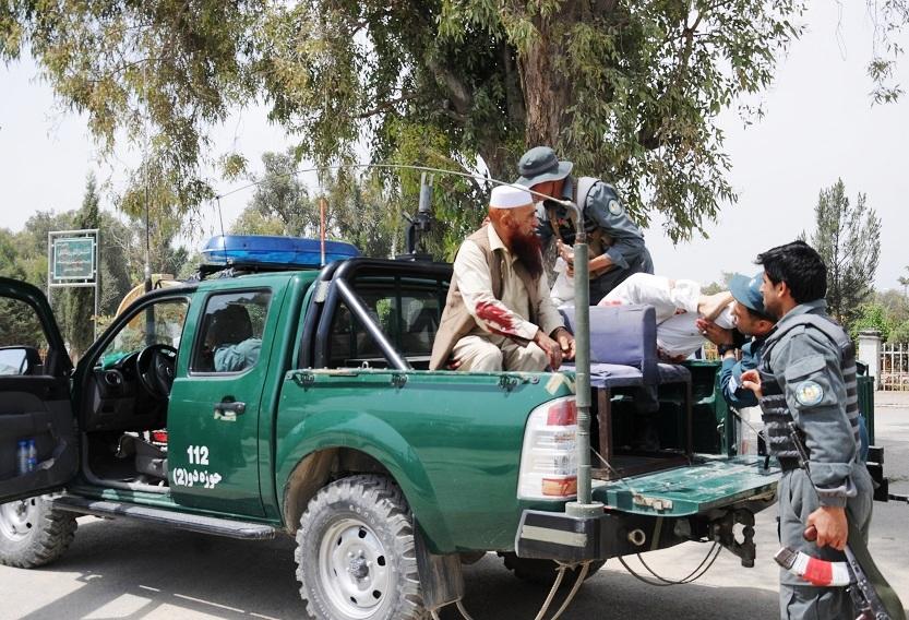 2 policemen, civilian injured in Pul-i-Alam bombing