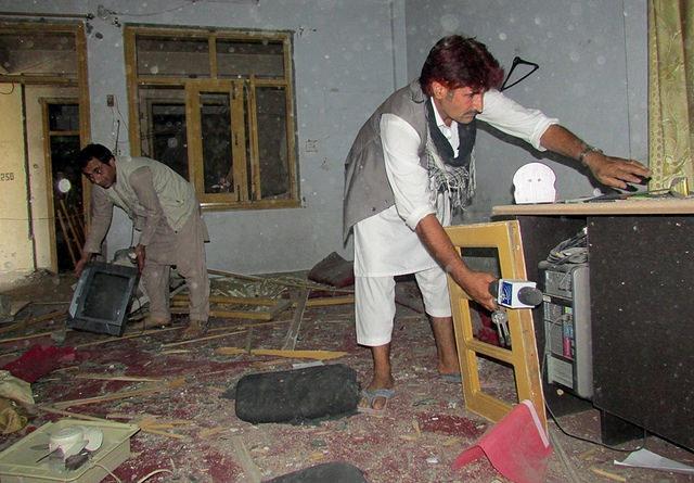Bomb explosion damaged PAN office in Nangarhar
