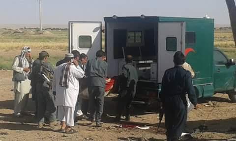 5 security men killed in Nad Ali car suicide bombing