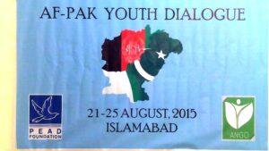 Pak-Afghan youth forum stresses cordial bilateral relations