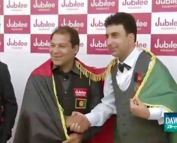 Afghan cueists outplay Pakistanis for 6-Red master’s title