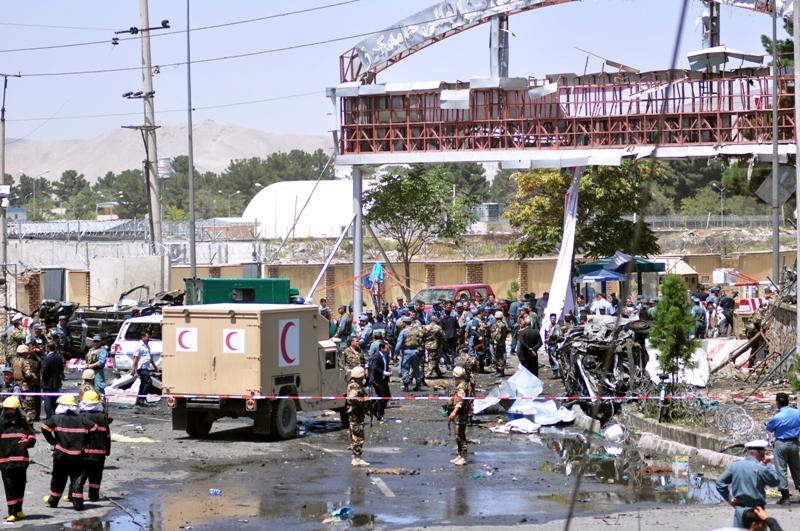 Kabul airport suicide attack leaves 5 dead, 16 hurt