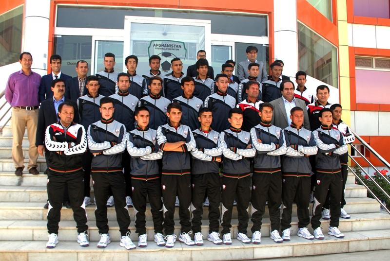 Afghan U-19 football team off to Nepal