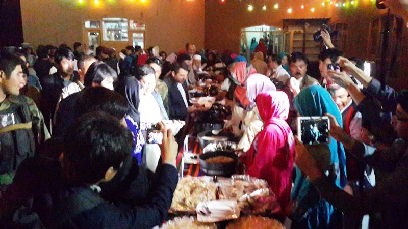 هيئت “سارک” از غذاهاى محلى باميان لذت بردند