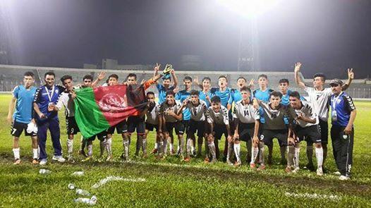 Afghanistan beat Maldives team in football match