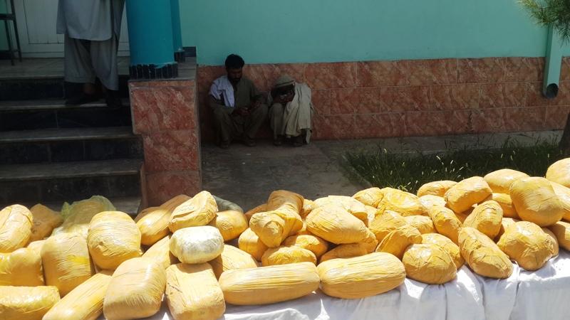 401kg of drugs seized in Baghlan, Samangan