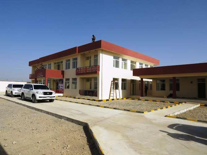 Helmand mines dept, school get new buildings