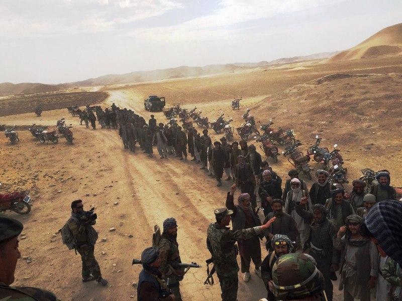 Hundreds of rebels join peace process in Faryab