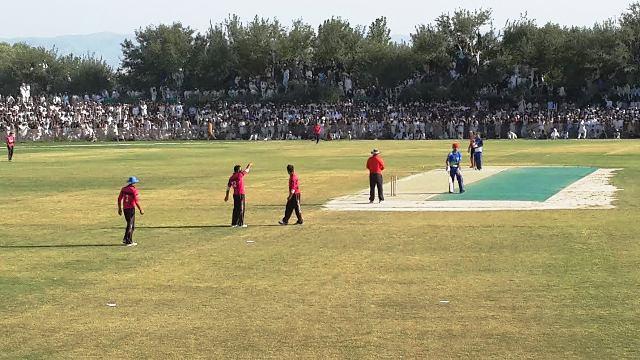 خوست کې د کرکټ سيالۍ په انځورونو کې