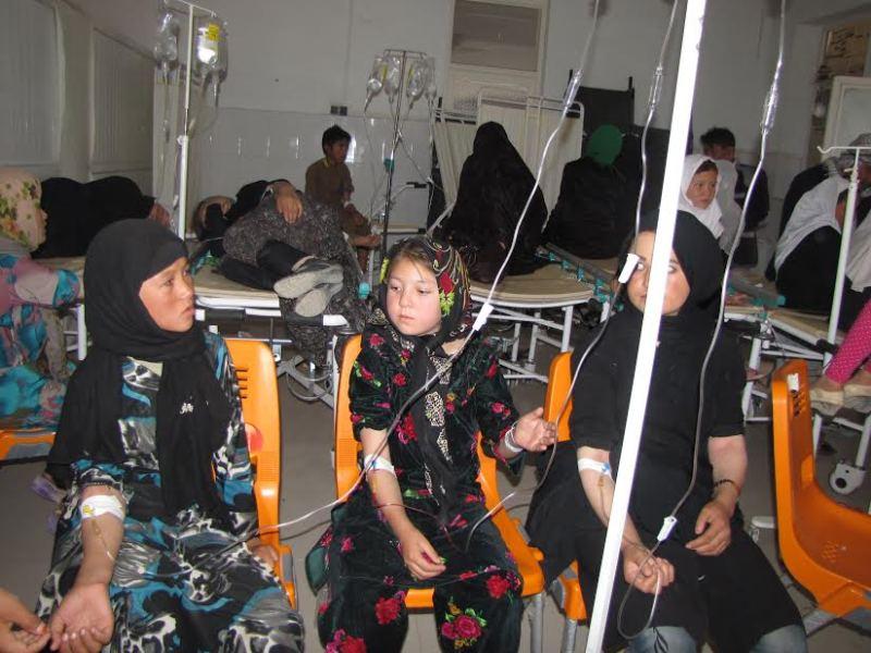 115 students apparently poisoned in Wardak