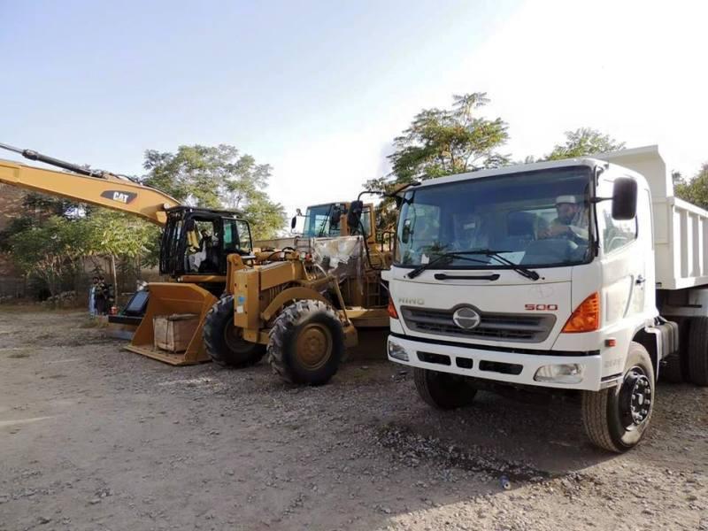 Japan donates machines to Logar works dept