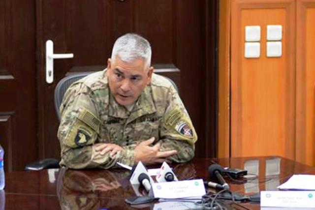 جنرال کمپبل: داعش په ننګرهار کې د سيمې په کچه ځان ته مرکز جوړوي