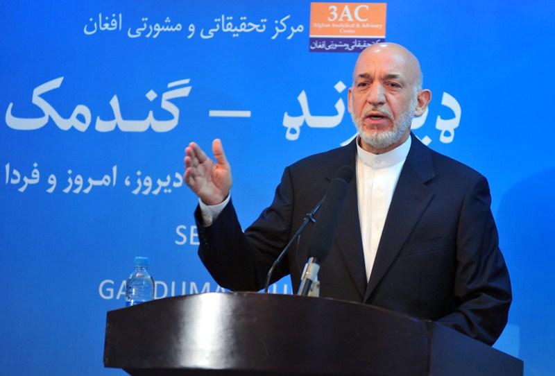 Karzai says will never forgo Durand Line claim