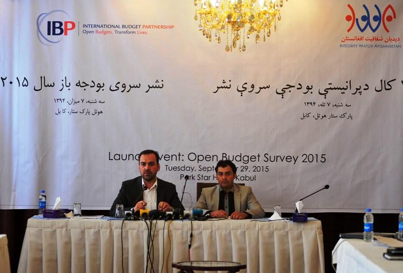 افغانستان در شاخص جهانى شفافيت بودجه موفق نبوده است
