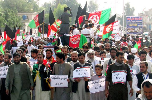 Protest over the electronic ID cards Protest over the electronic ID cards