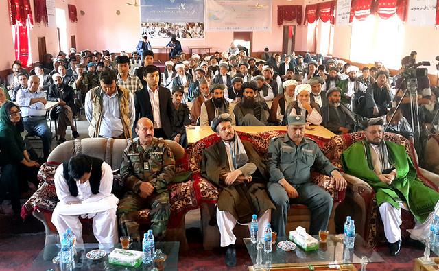 Gathering on peace in Jawozjan