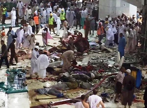 107 killed, 234 injured as crane crashes into Makkah mosque