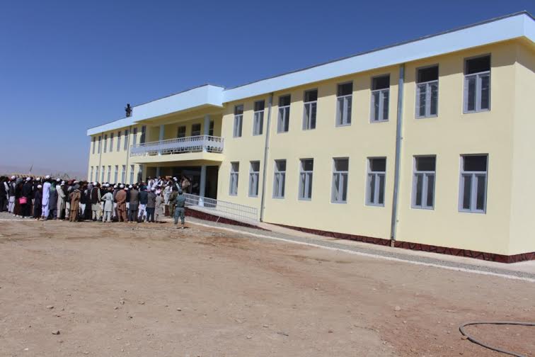 د پکتيکا د کرنې مسلکي لېسې ته ودانۍ جوړه شوه