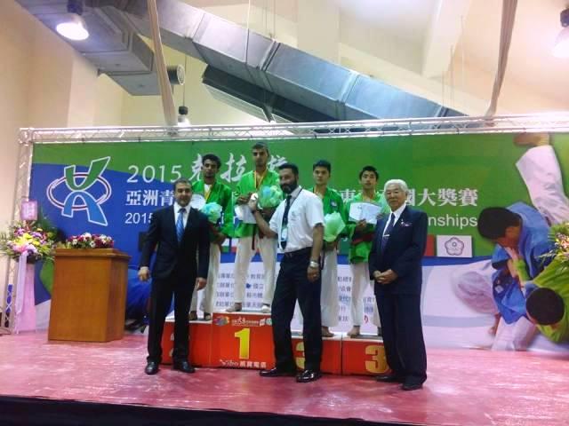 Afghans win 3 gold medals in Taiwan koresh event