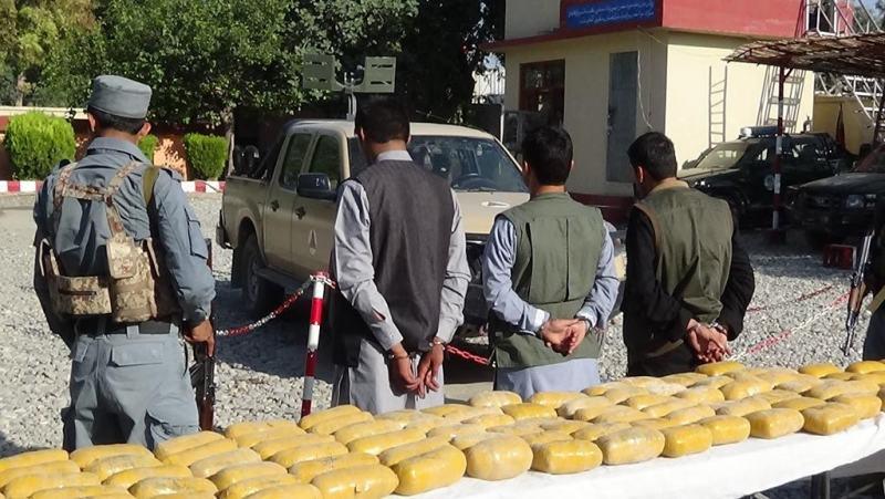 325kg of hashish seized from ANA vehicle in Nangarhar