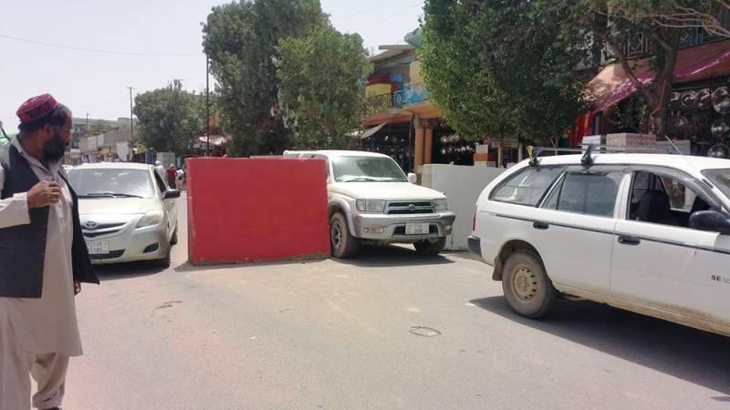 Ubiquitous road barriers — nuisance for Ghazni residents
