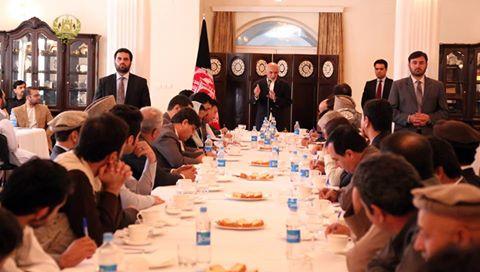 Peace will return to Kunduz soon, Ghani tells elders