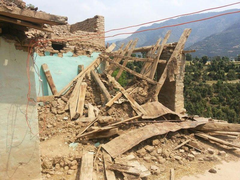 Earthquake damages several houses in Badakhshan