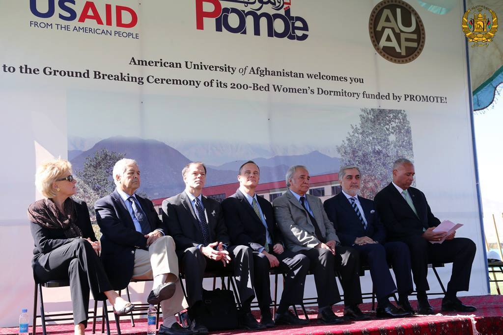 Afghan, US officials launch $3.9m women’s dormitory project