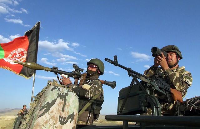 NDS soldiers during an operation