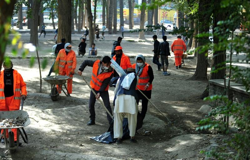 Kabul cleaning campaign
