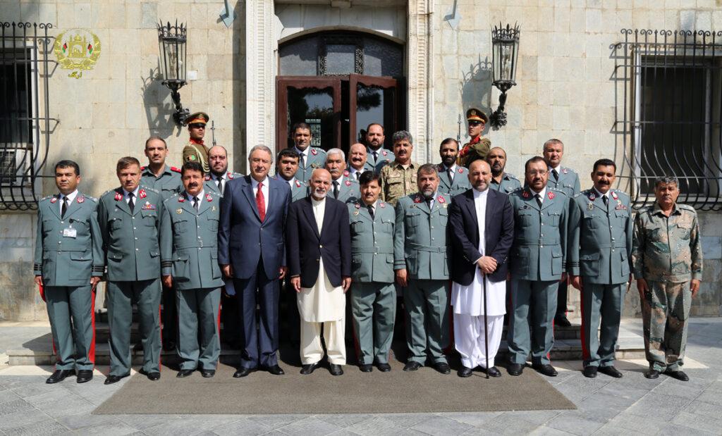 Improve security or resign, Ghani tells new police chiefs