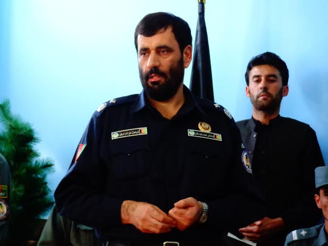 Ghazni police chief warns of quitting, hits out at MoI