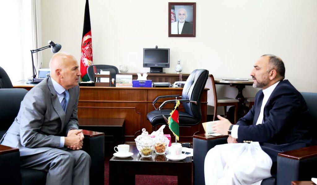 Atmar for enhanced NATO support to Afghan forces