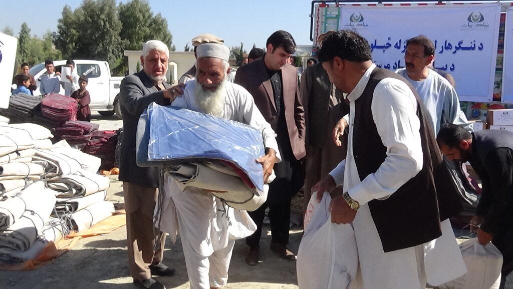 150 quake-affected families assisted in Nangarhar