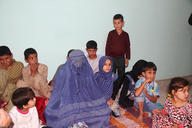 Winter diseases attack children of Kunduz IDPs