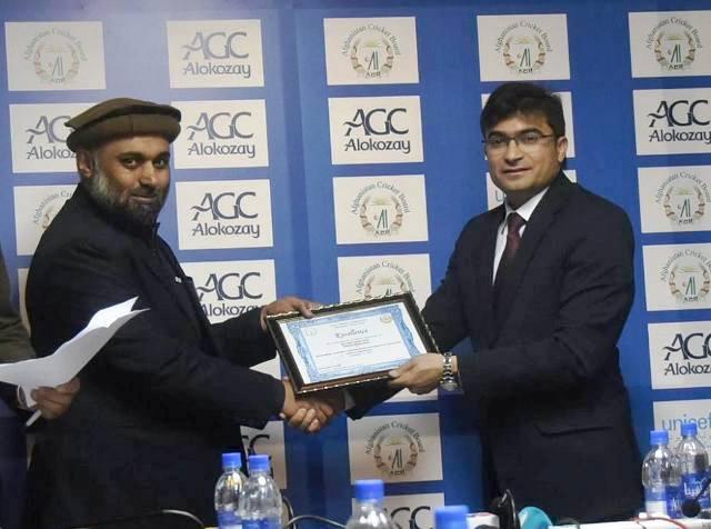 ACB honours Pajhwok for cricket promotion