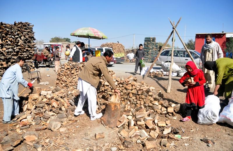 Firewood, sugar prices up, flour & gas down in Kabul