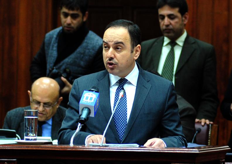 Next year’s draft budget referred to Wolesi Jirga for approval