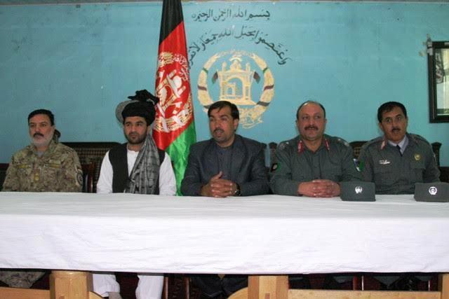 Khost, Paktia join hands against security threats
