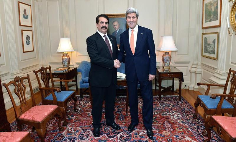 Kerry, Gen. Raheel talk Afghan reconciliation process