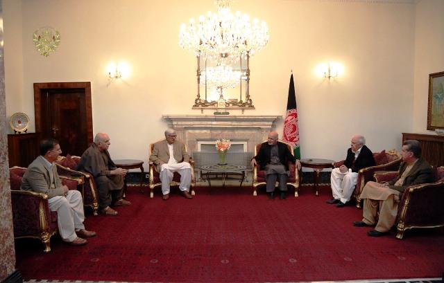 Welcome home, Ghani tells visiting Pakistani nationalists