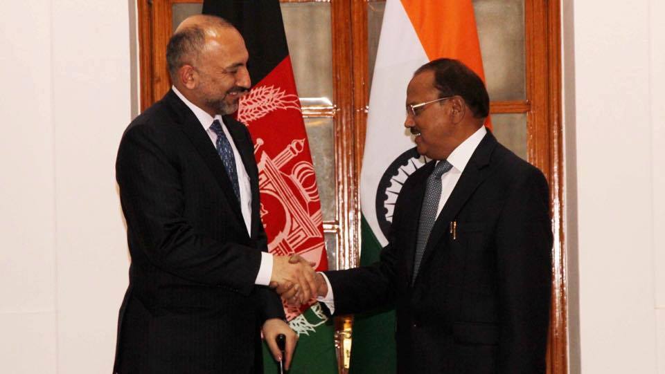 Atmar, Indian officials talk Afghanistan’s defence capabilities