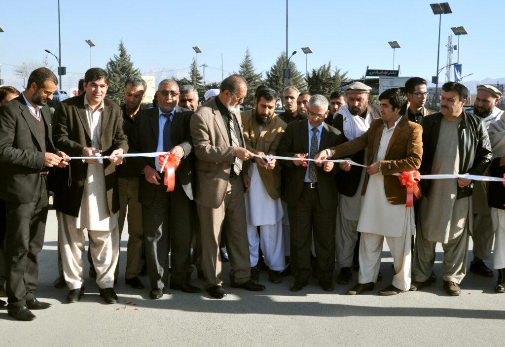 Reconstructed roads inaugurated in Kabul