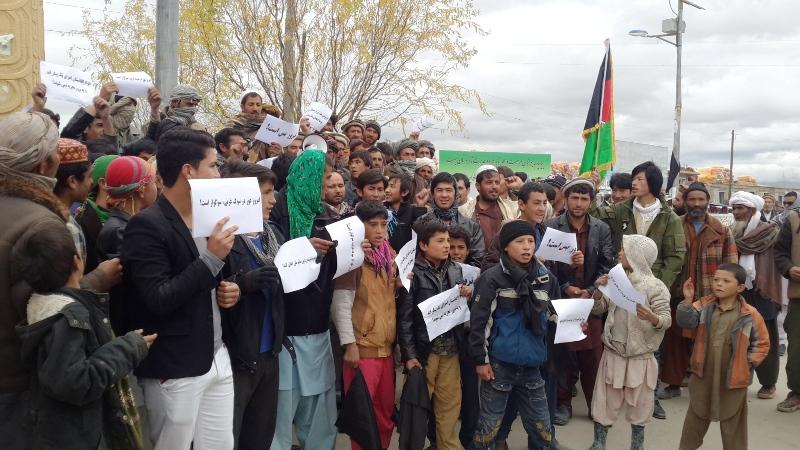 Zabul beheadings trigger protest rallies in Bamyan, Daikundi