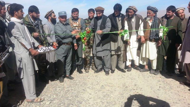 Construction work on 17 kilometres road underway in Kunduz