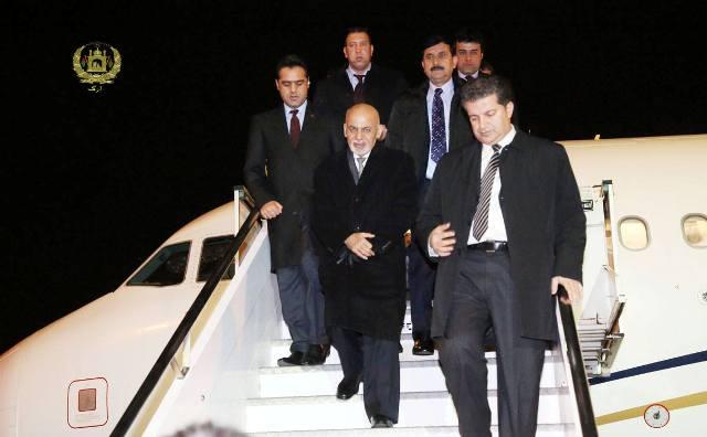 Ghani leaves for Switzerland to attend World Economic Forum
