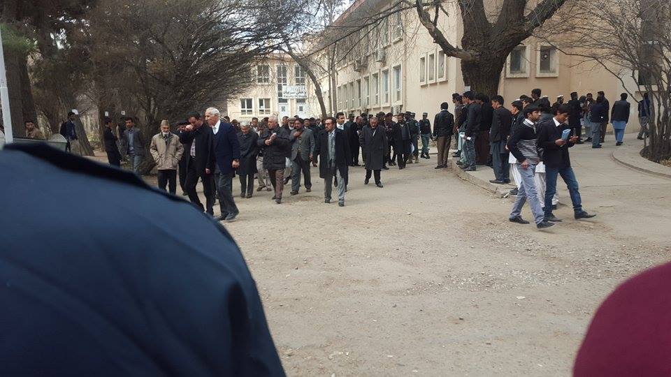 اعتصاب استادان پوهنتونهاى چهارگانۀ کابل وارد چهارمین روز شد